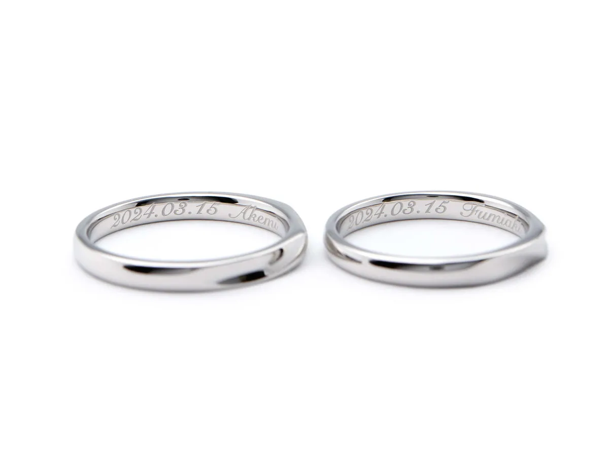 バラのオーダーメイド婚約指輪とハートの手作り結婚指輪　(24022419860506) 5