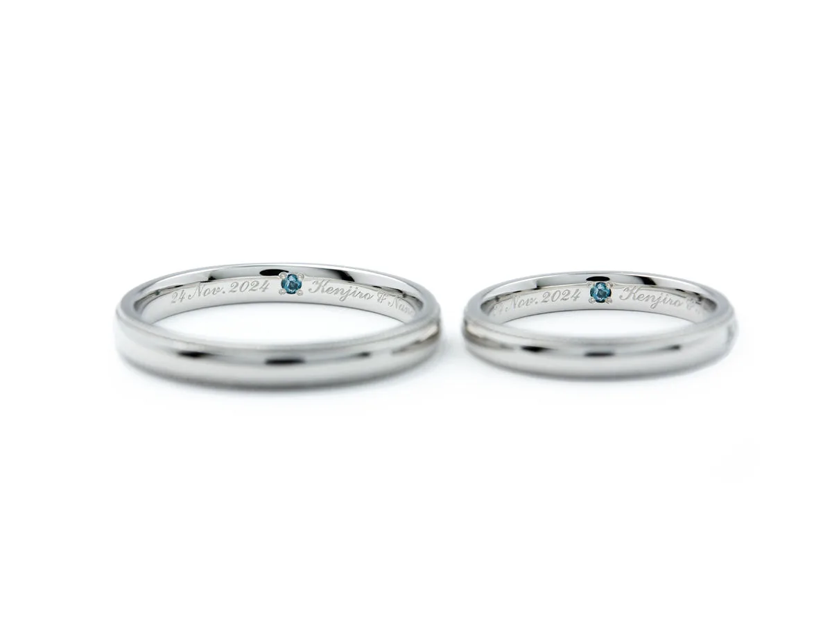 ミルグレインの手作り結婚指輪 3