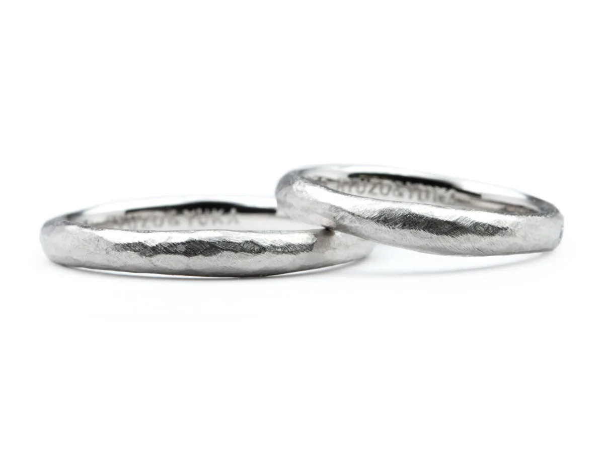 もくもくのおしゃれな手作り結婚指輪 2