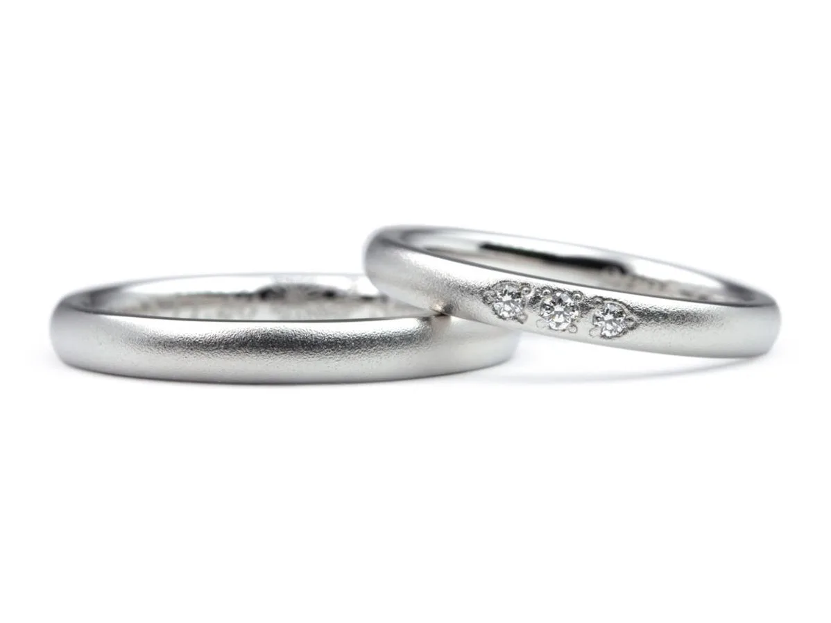 おふたりの花束が完成する手作り結婚指輪 2