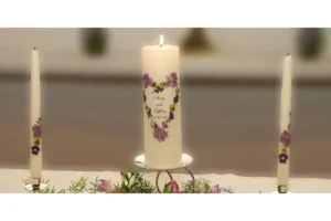 ゆれる炎がロマンチック「ユニティキャンドルセレモニー」って？